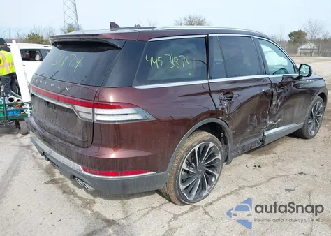 2020 Lincoln Aviator Reserve из США, поврежденный, VIN 5LM5J7XC2LGL30528